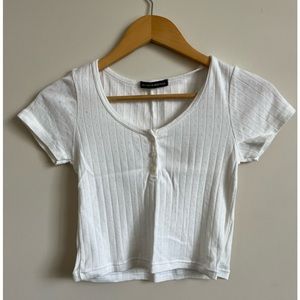 Brandy Melville Eyelet Top